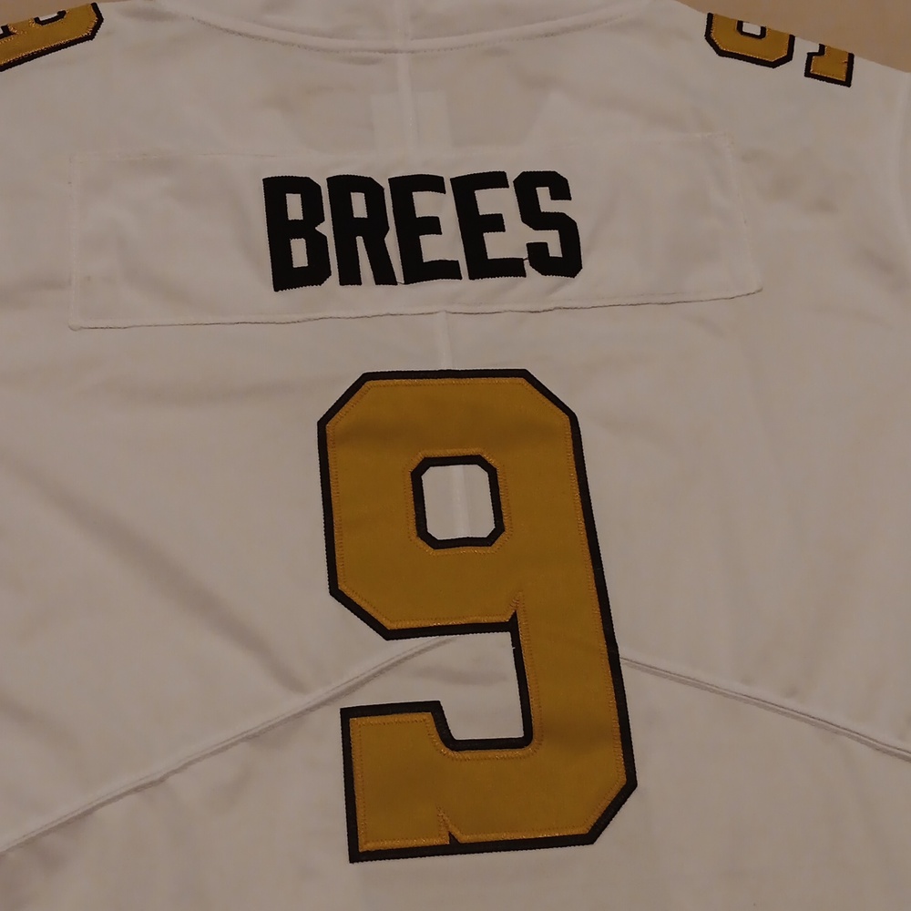 New Orleans Saints Drew Brees Nike White Vapor Untouchable Limited RARE NWT - Picture 7 of 8